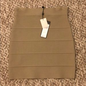BCBG bandage mini skirt